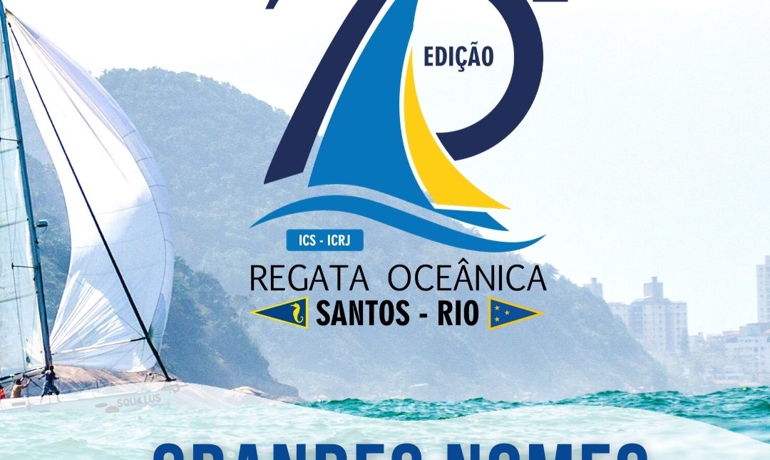 Outros importantes nomes da vela confirmam participação na 70ª Santos-Rio